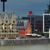 Żurawie domy, Rheinauhafen, Kolonia, Niemcy