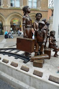 Pominik dzieci z Kindertransportów, Londyn