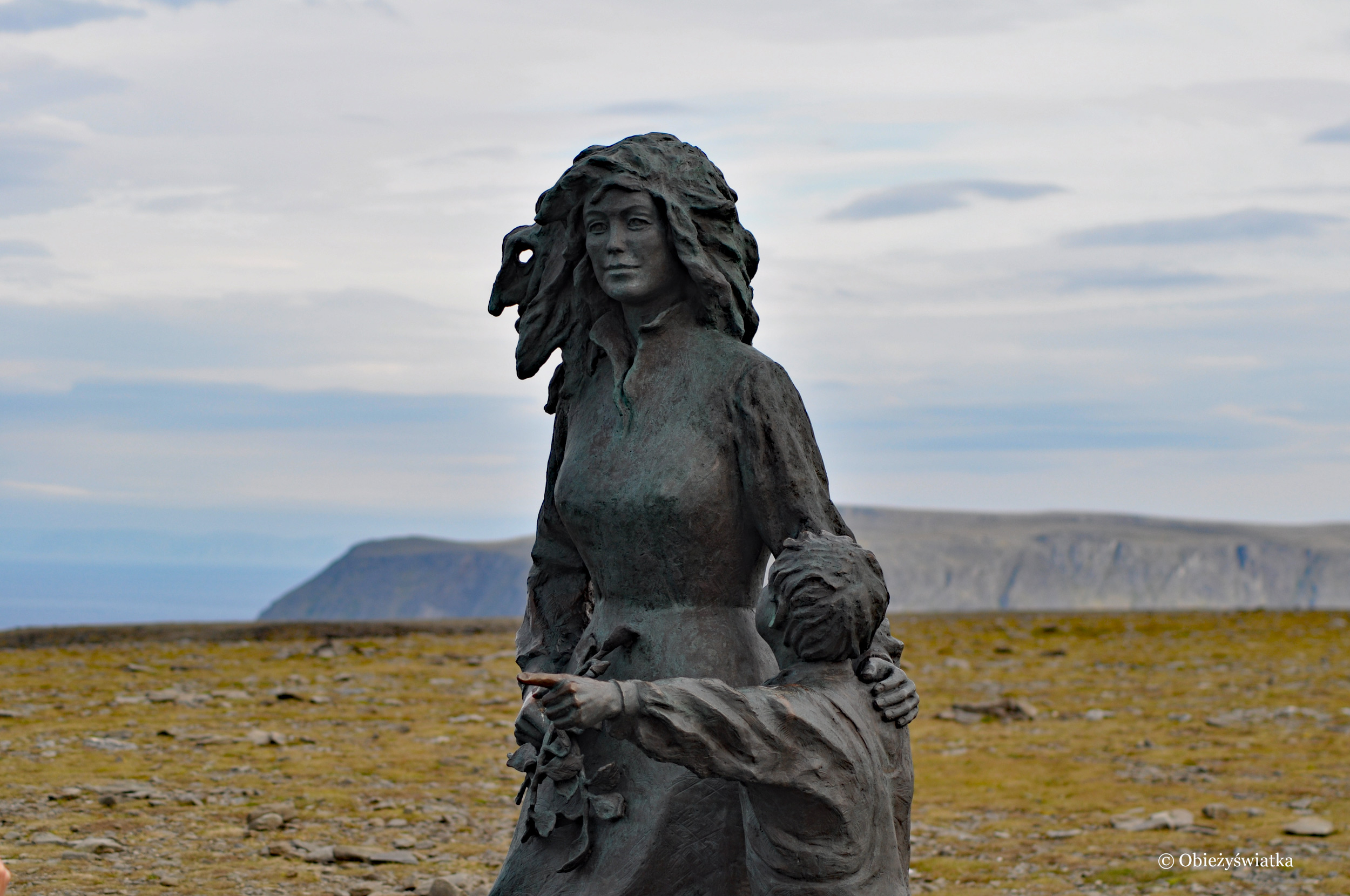 Pomnik Dzieci Świata, Nordkapp, Norwegia