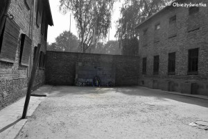 Auschwitz - Ściana straceń przy blok 11