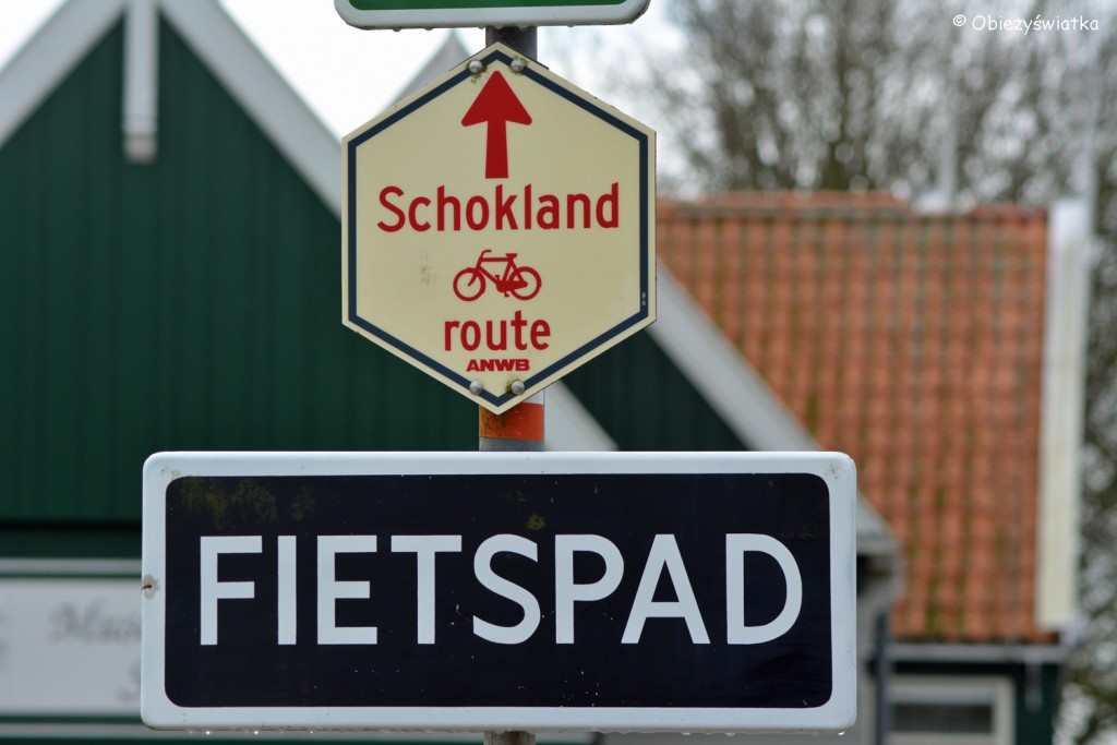Szlaki rowerowe i piesze na Wyspie Schokland, Holandia