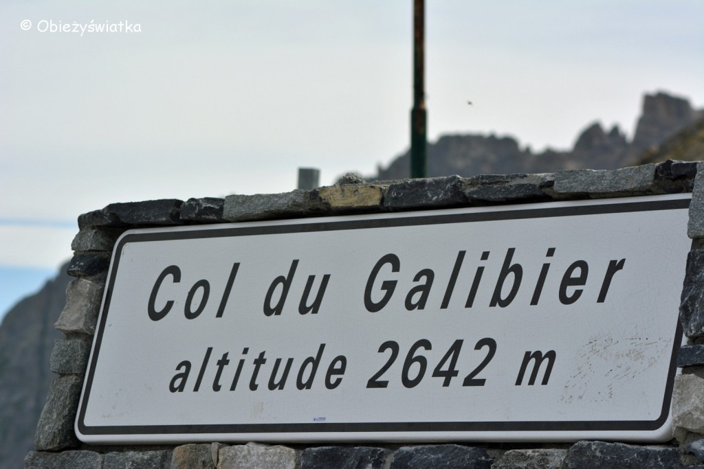 Przełęcz Col du Galibier - 2642 m n.p.m., Alpy, Francja