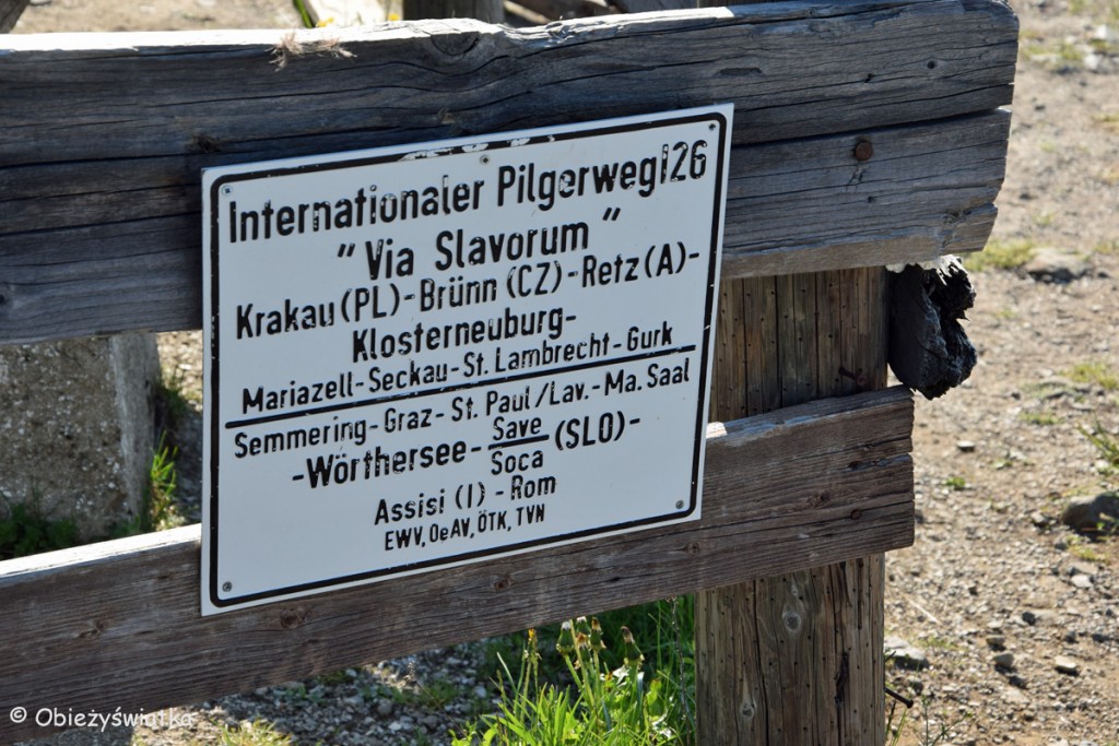 Via Slavorum na Trójstyku słoweńsko-austriacko-włoskim Tromeja: Ofen-Pec-Monte-Forno, 1508 m n.p.m.