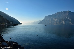Jezioro Garda zimą