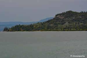 Jezioro Garda tuż przed burzą...