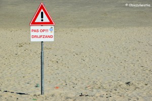 Uwaga! Ruchome piaski na Texel :)