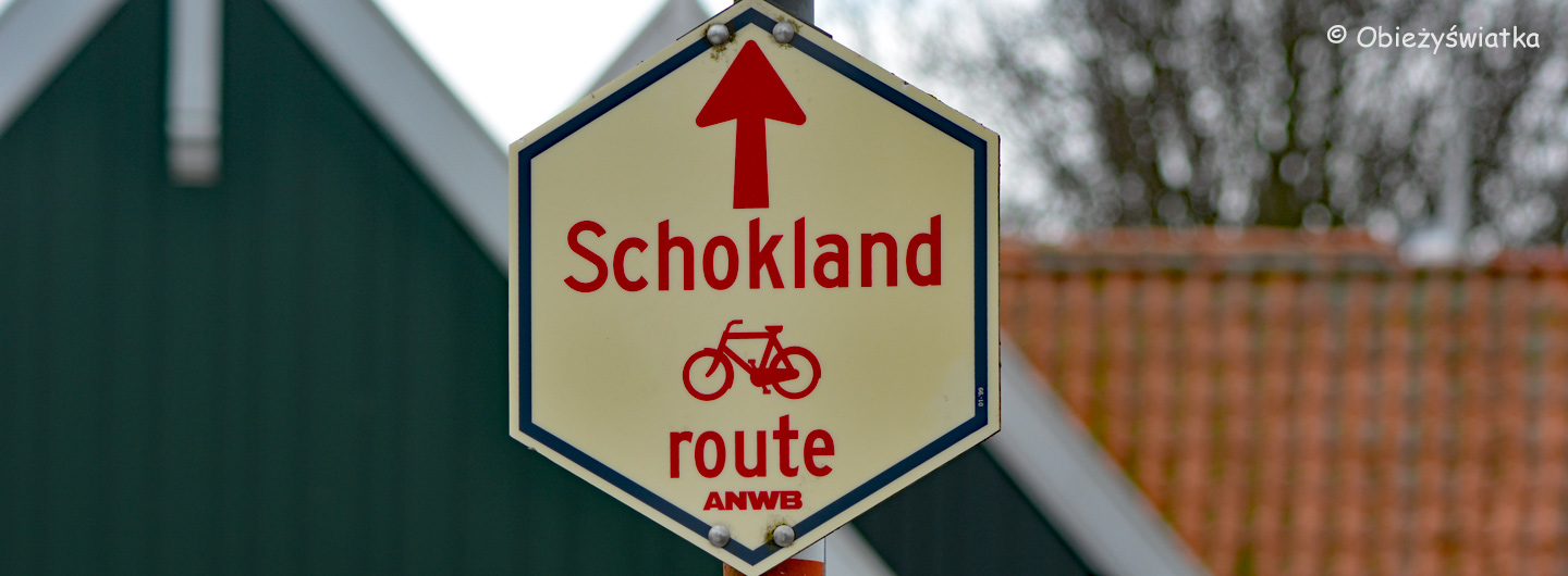 Schokland - ścieżka rowerowa