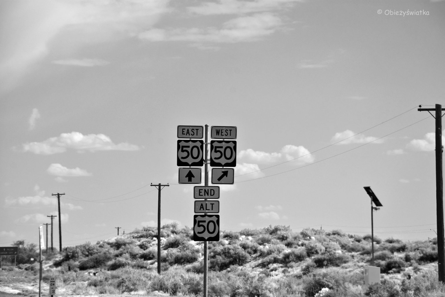 Highway 50, Nevada