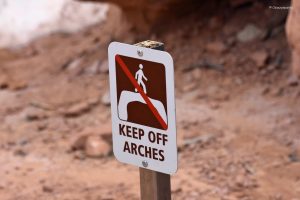 Keep off Arches
