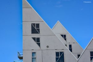 Isbjerget - charakterystyczna geometryczna forma, Aarhus, Dania