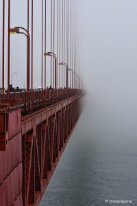 Otulony mgłą - Golden Gate Bridge