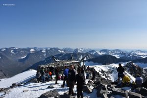 Galdhopiggen - najwyższy szczyt Skandynawii