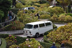 Jadąc Lombard Street....