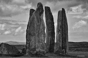 Tajemnicze megality w Callanish/Calanais, Szkocja, Lewis and Harris