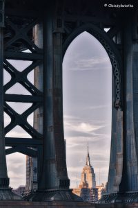Manhattan Bridge i Empire State Building