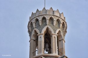 Wieża kościółka Madonna della Salute w Piranie