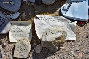 Na miejscu spotkań z UFO - czy te wiadomości nie powinny być szyfrowane? :), Nevada, USA