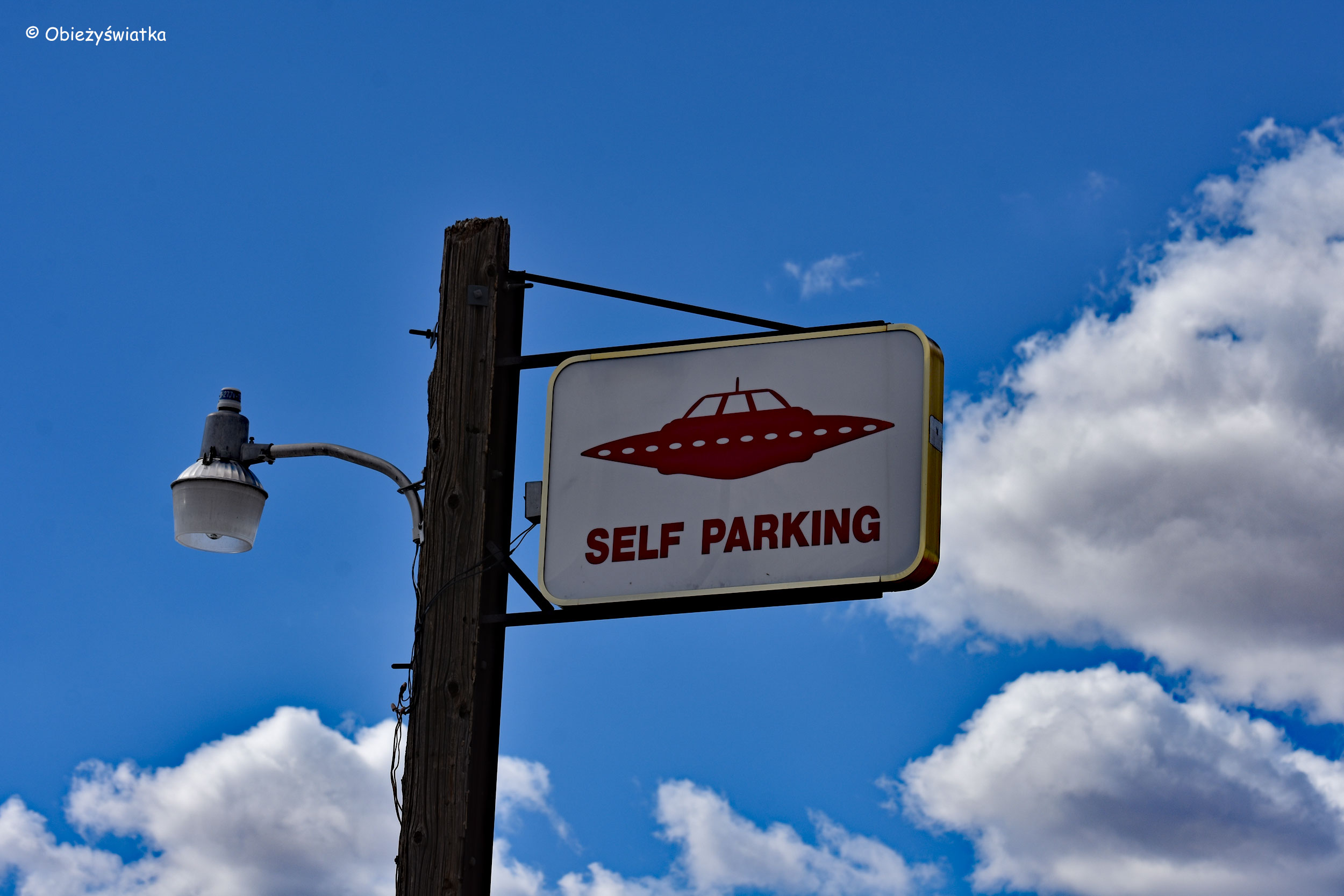Parking dla statków kosmicznych, Rachel, Nevada