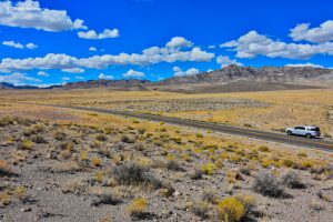Jadąc przez Nevadę, USA