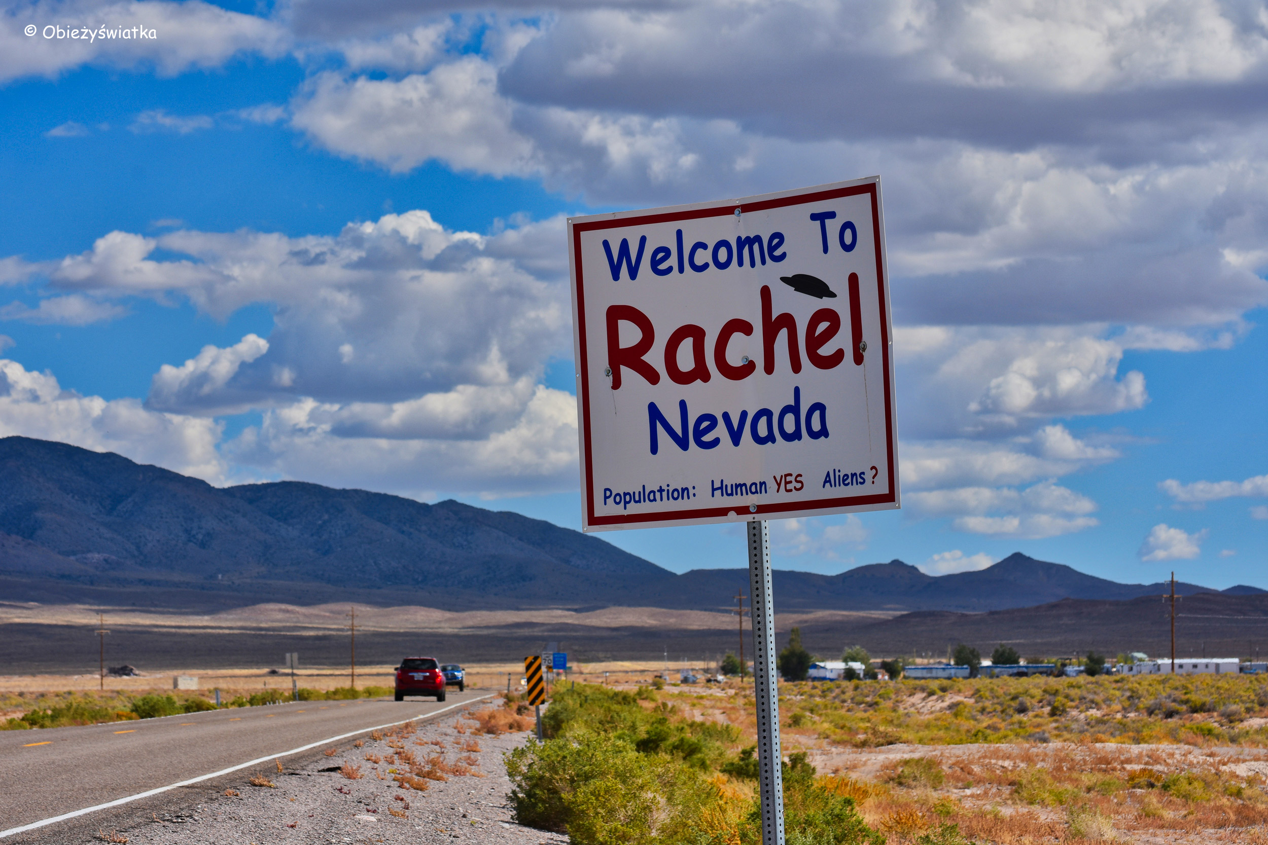 Welcome to Rachel, Nevada :)