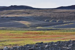 Okolice wulkanu Hverfjall, Islandia