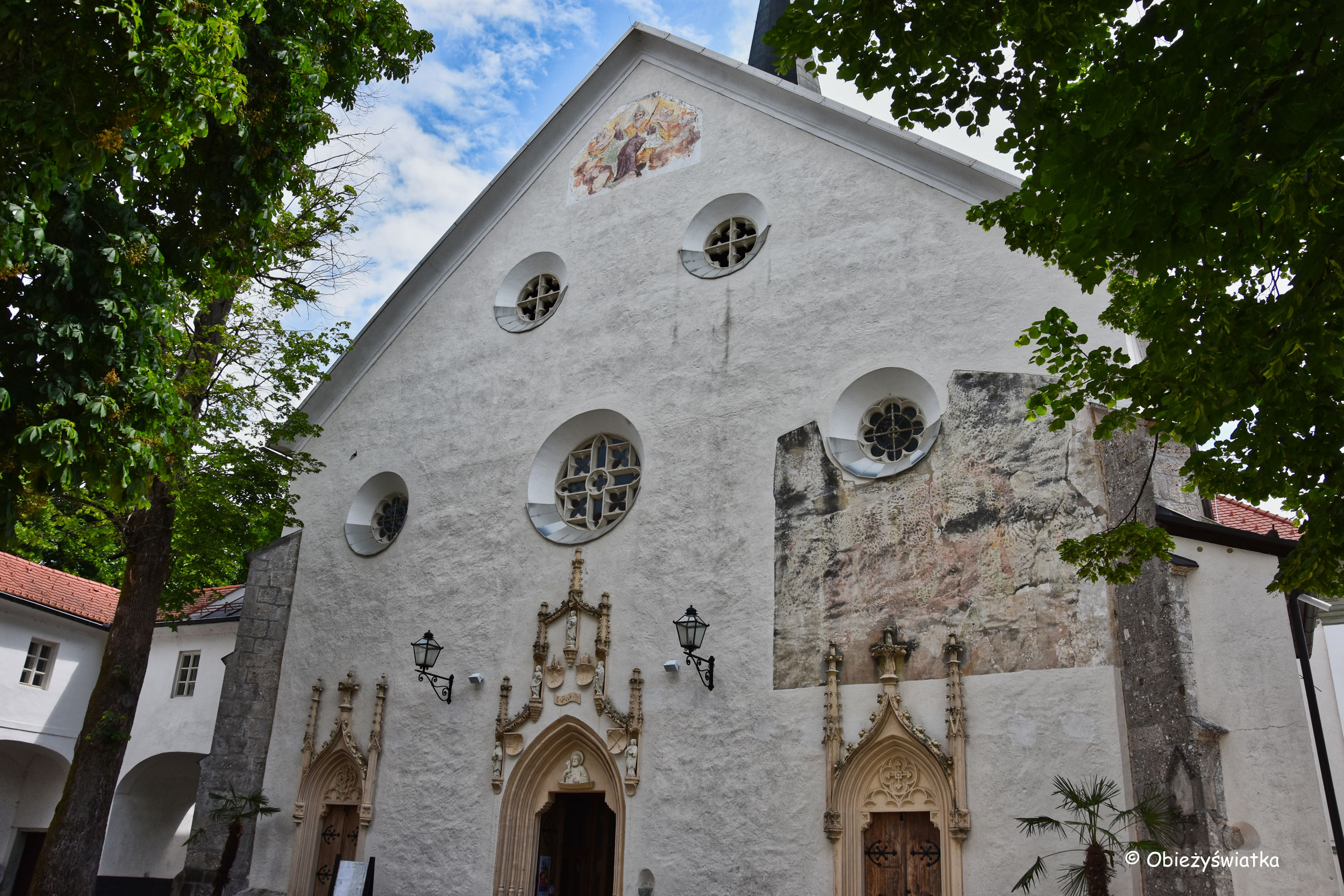 Gotycki kościół św. Piotra, Radovljica, Słowenia