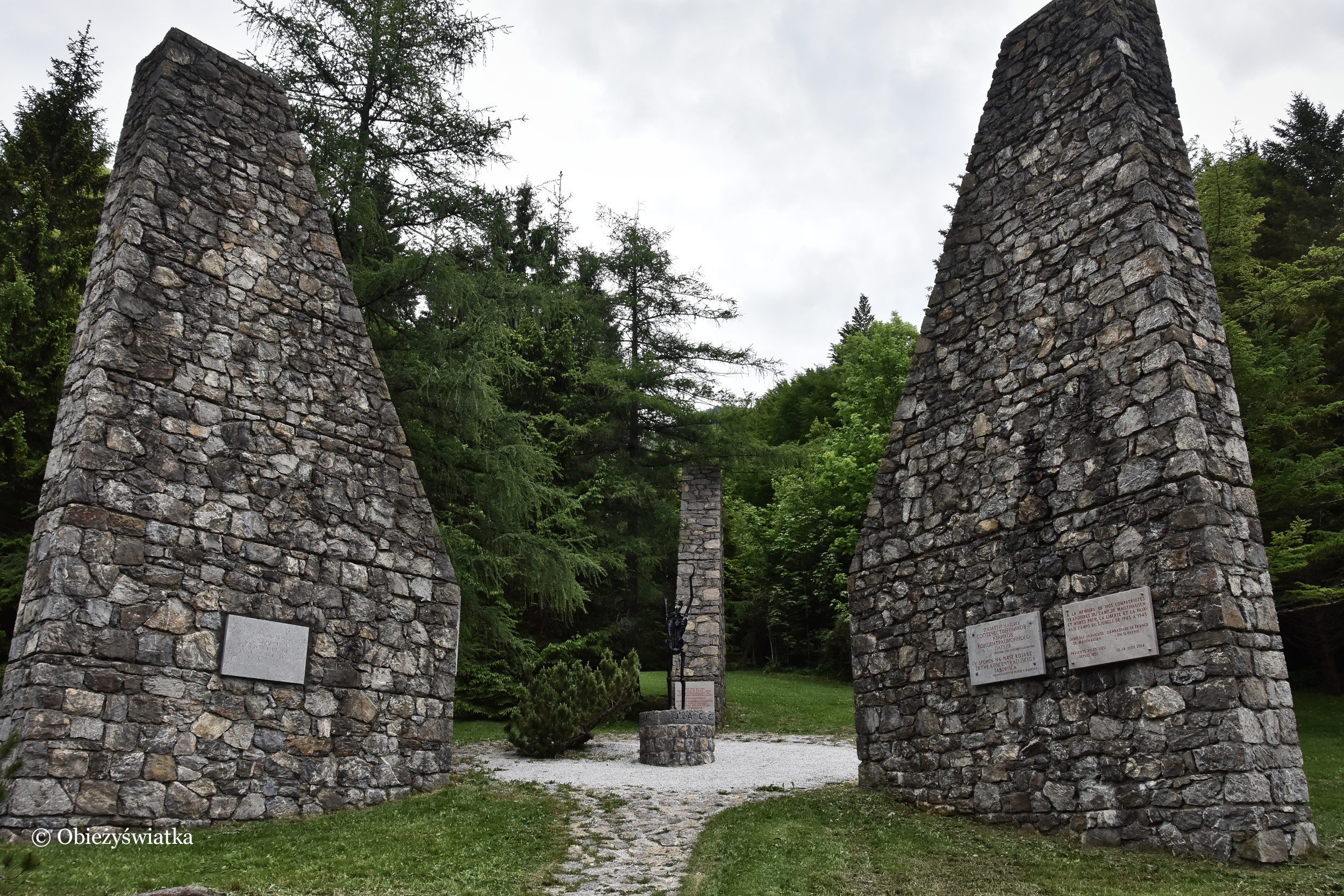 Pomnik ku czci więźniów KZ Ljubelj, Słowenia