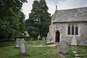 St. Mary's church, Tyneham, UK