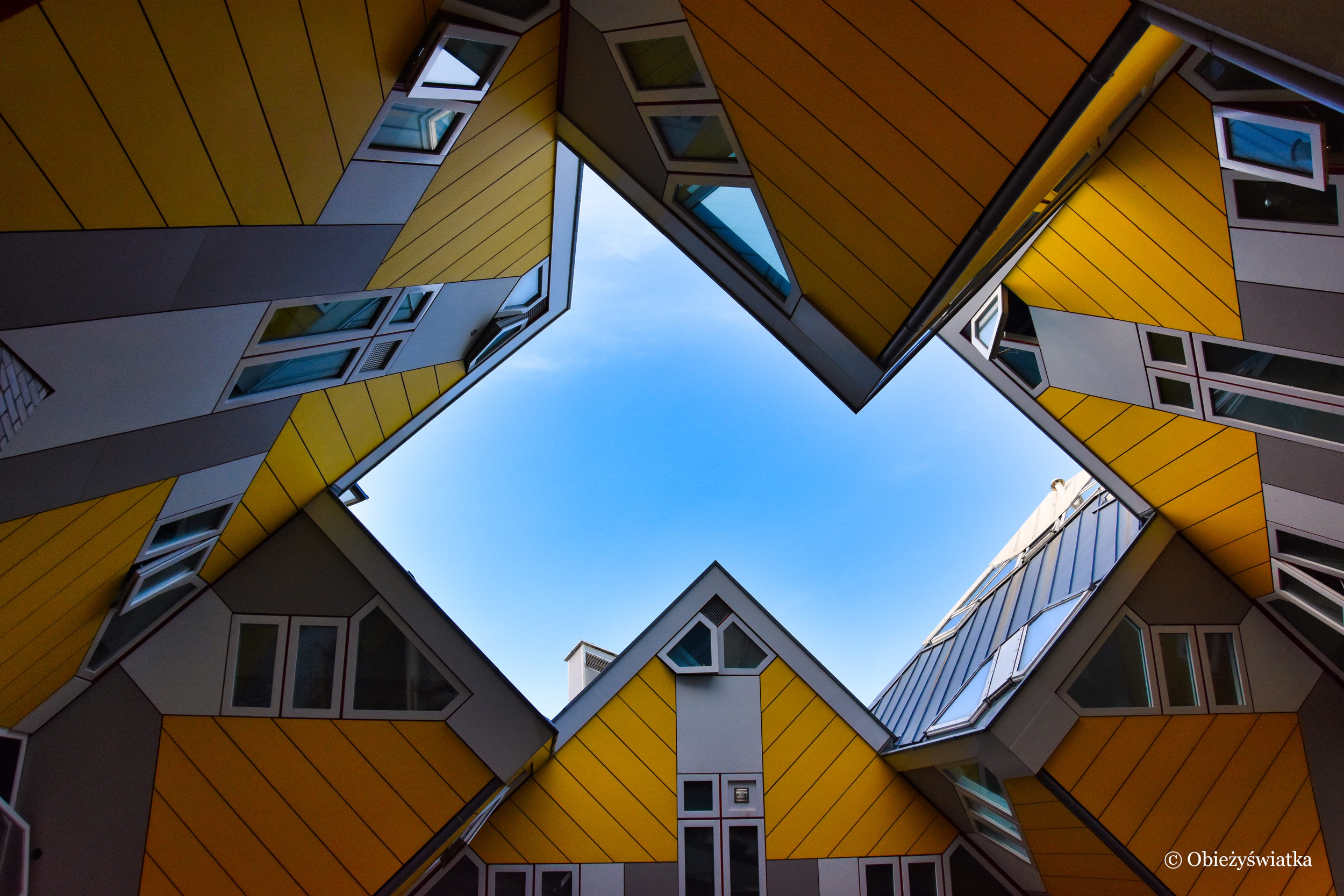 Cube Houses, Rotterdam, Holandia