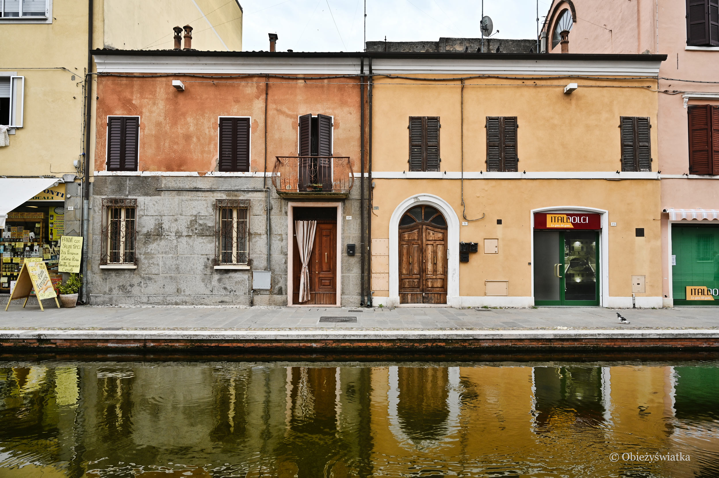Comacchio - miniaturka Wenecji, Włochy