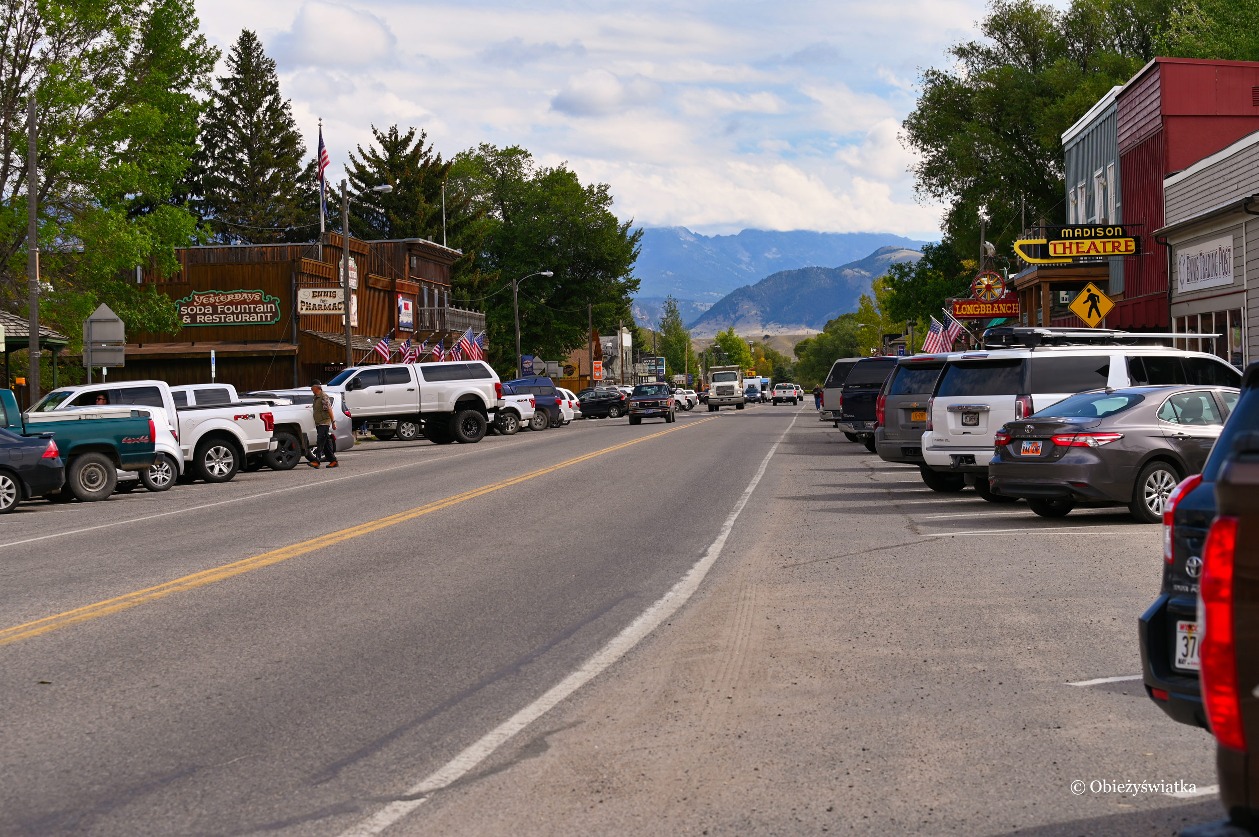 Main Street, Ennis, Montana