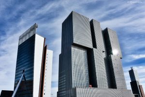 Pomysłowe bryły - De Rotterdam i Toren op Zuid, Rotterdam