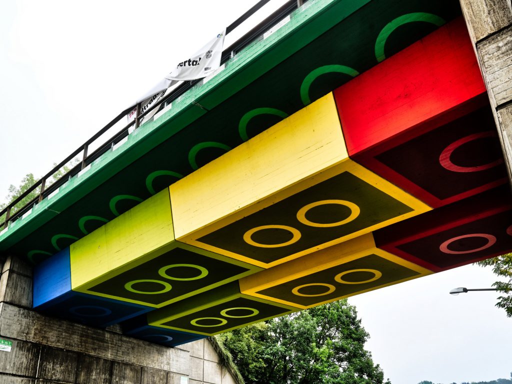 Most Lego w Wuppertalu, Niemcy
