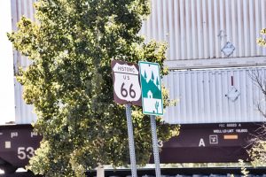 Route 66 - szyld w Arizonie