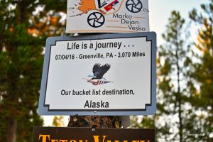 Life is a yourney..., Sign Post Forest, Watson Lake