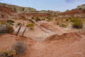 Szyldy na szlaku, Toadstools Trail, Utah