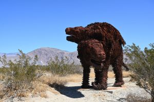 Kreatury w Borrego Springs, Kalifornia