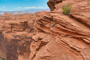 Rude skały Glen Canyon
