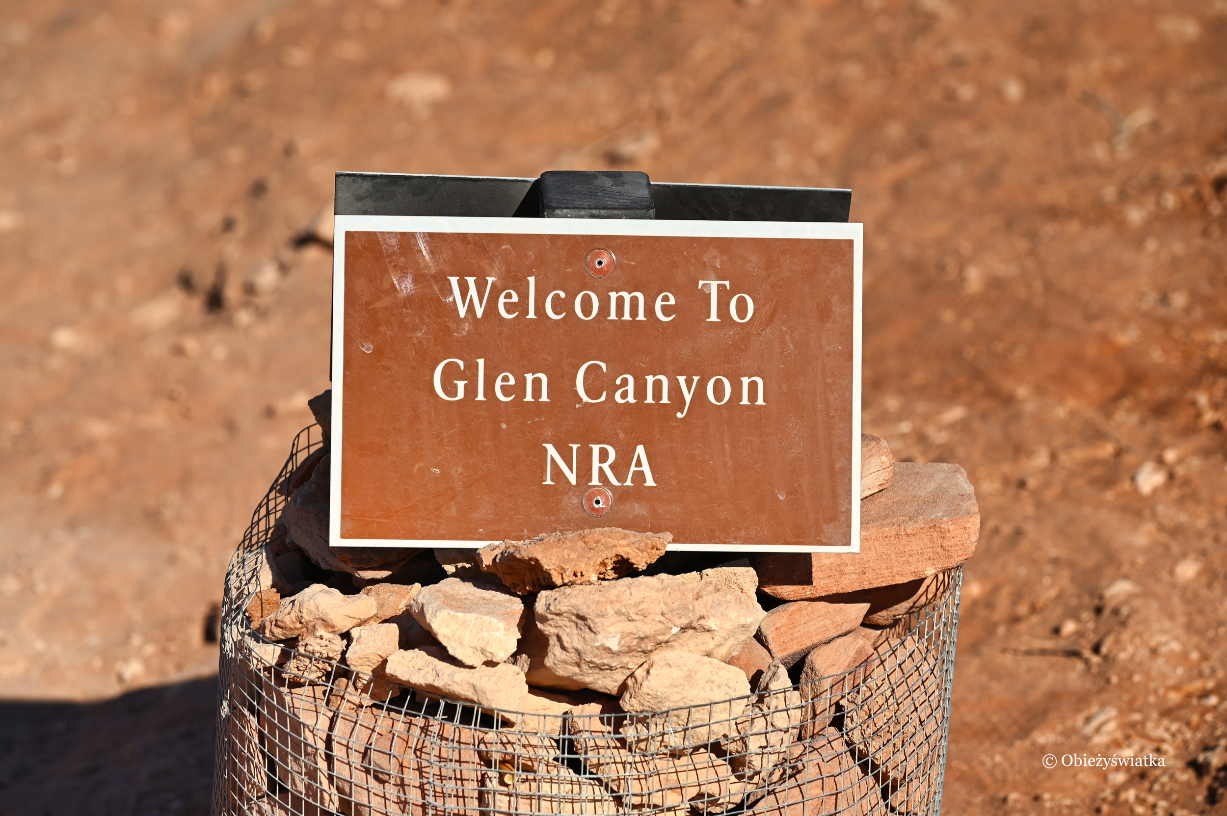 Welcome to Glen Canyon, Arizona
