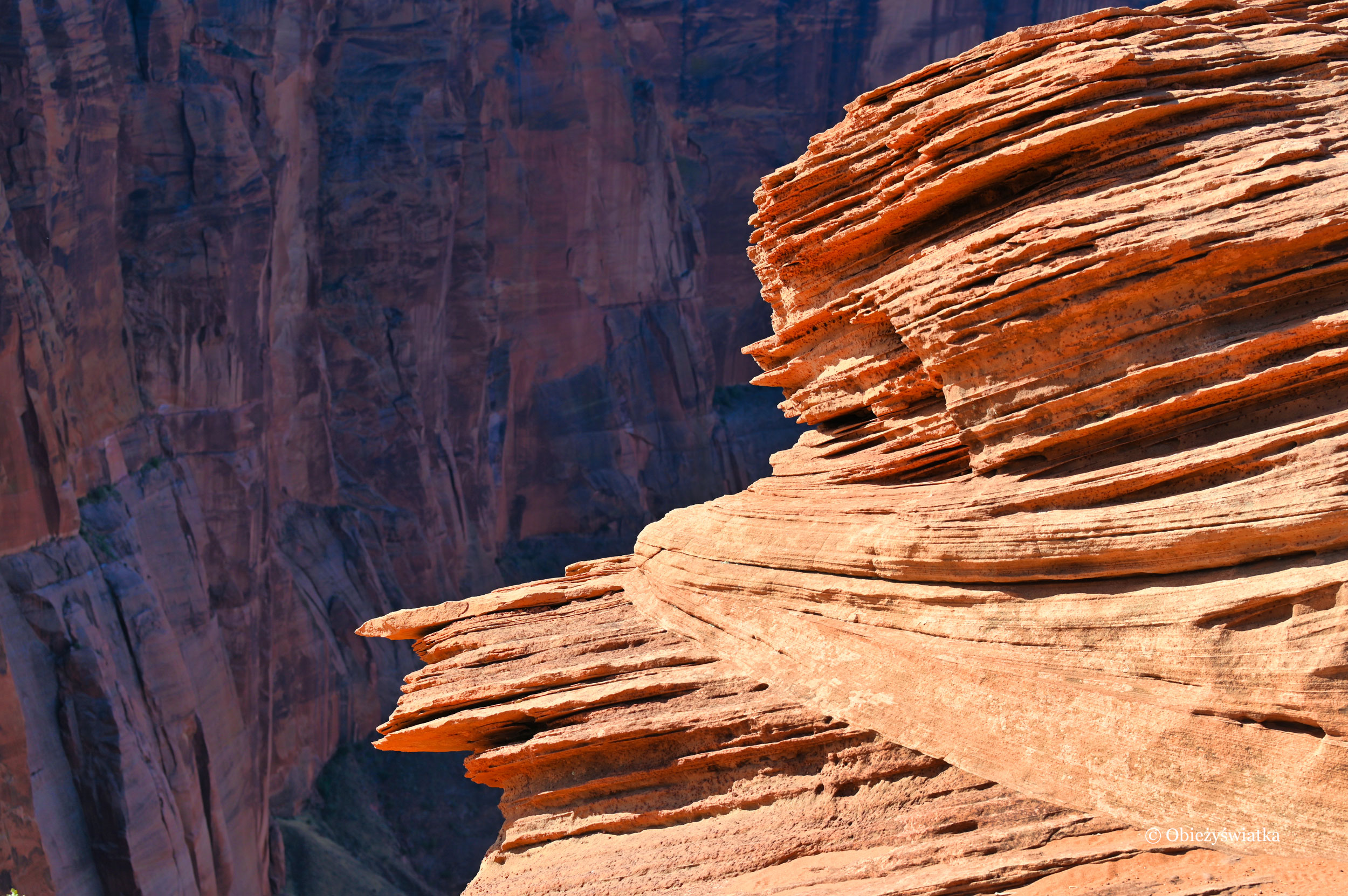 Formacje skalne nad rzeką Kolorado, Arizona