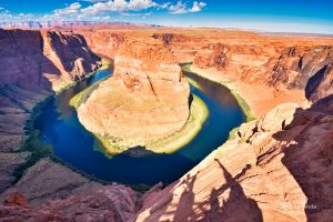 Colorado River and Horseshoe Band Overlook, Arizona, USA