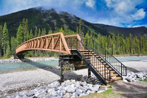 Wędrując przez Park Narodowy Kootenay, Kanada