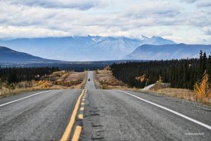 W drodze do Parku Narodowego Kluane w Kanadzie