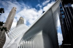 Dzieło Santiago Calatravy, stacja metra przy World Trade Center, Nowy Jork
