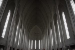 Hallgrimskirkja - sklepienia neogotyckie