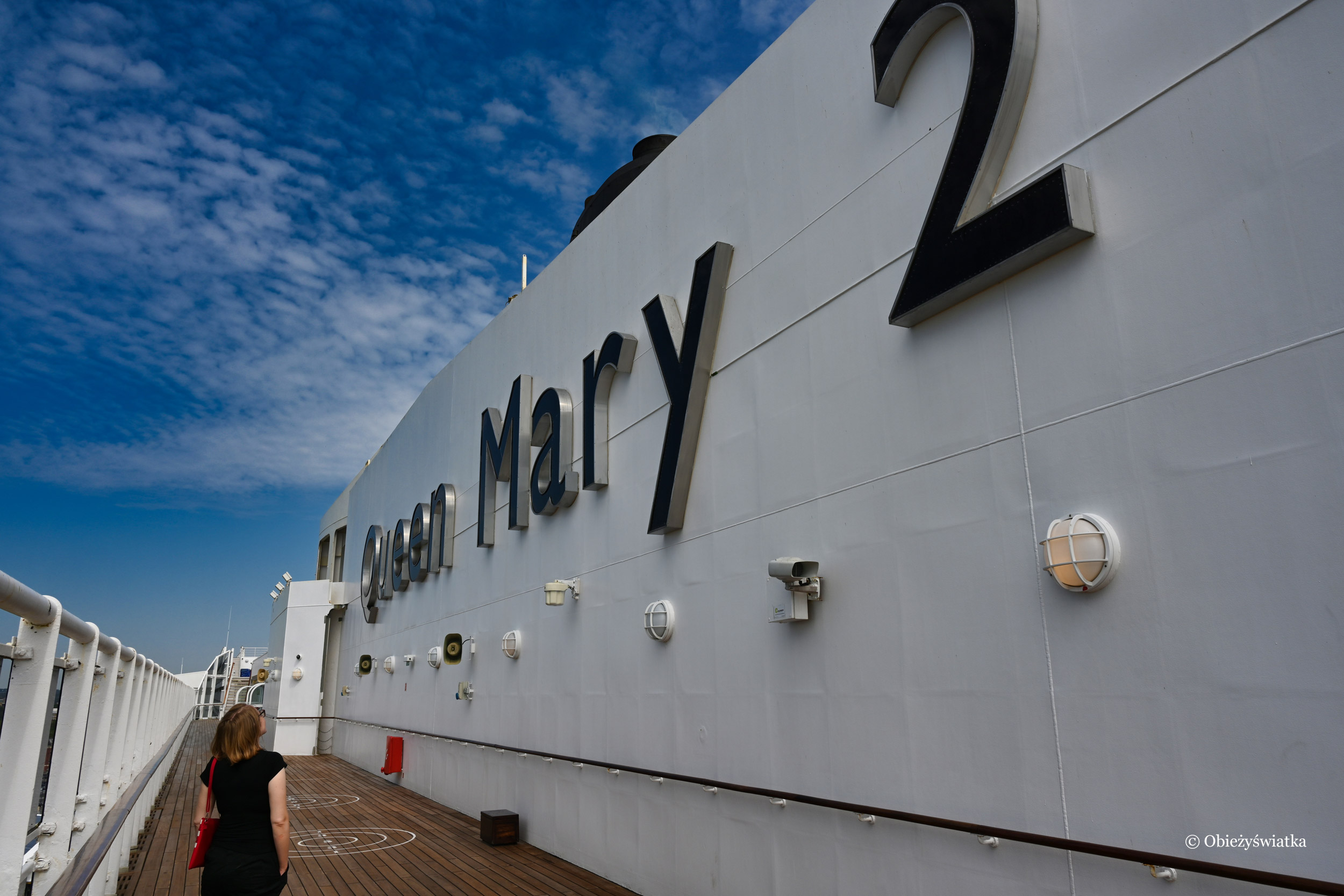 2019 - Na pokładzie wspaniałego liniowca transatlantyckiego Queen Mary 2