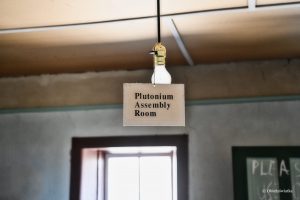 W tym pomieszczeniu składowano pluton potrzebny do bomby - McDonalds Ranch House, Nowy Meksyk