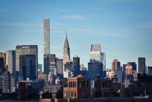 Panorama Manhattanu - widok na m.in. Chrysler Building, NYC