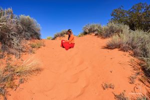 Wtapiając się w tło ;), Coral Pink Sand Dunes State Park, Utah