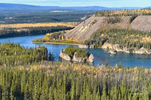 Five Finger Rapids, Yukon River, Canada